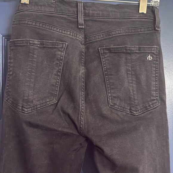 Rag & Bone Black High Rise Ankle Skinny Size 29 - Picture 6 of 6